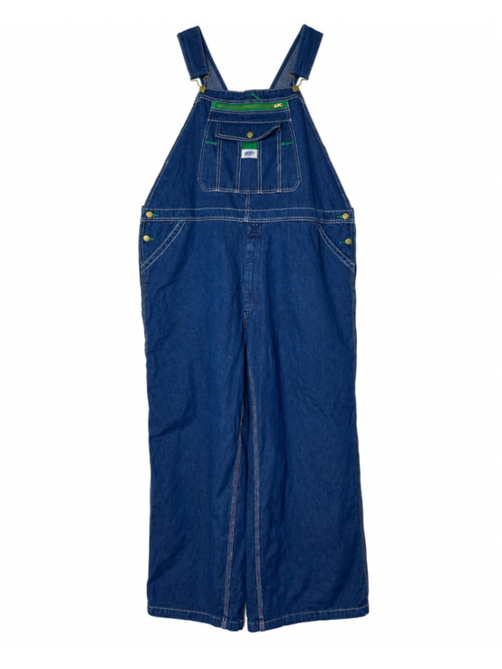 Liberty Bib Overalls Mens 48x26 Blue Denim Carpenter Workwear